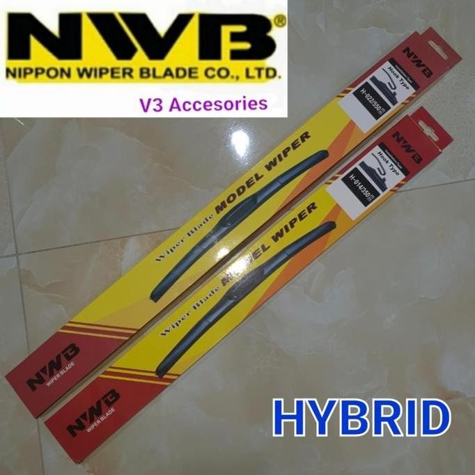 TERBARU - Wiper Hybrid Frameless NWB