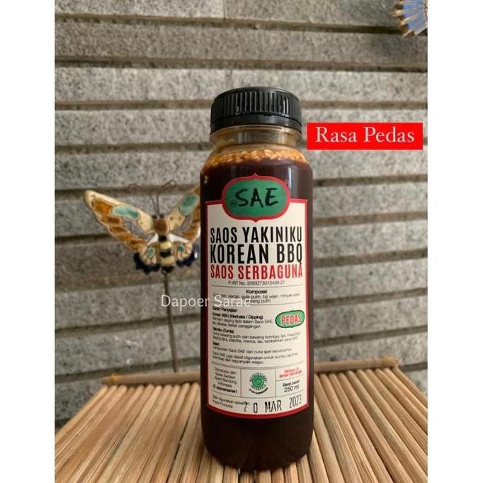 

PROMO SAOS SERBAGUNA KOREAN BBQ YAKINIKU SAE 250 ML