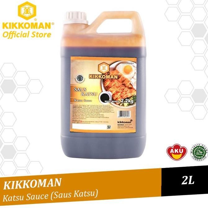 

Diskon! Kikkoman Katsu Sauce Saus Katsu Halal Jerigen 2L