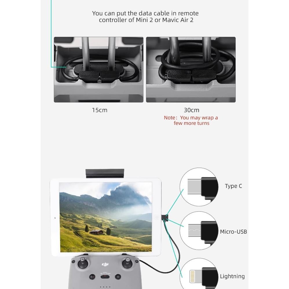 Ready Kabel Otg Remote Dji Drone