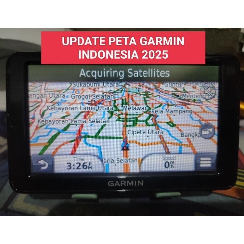 Ready Peta Gps Garmin Nuvi Edge 66S Dll Update Map 2025 Navigasi Mobil Motor Micro Sd