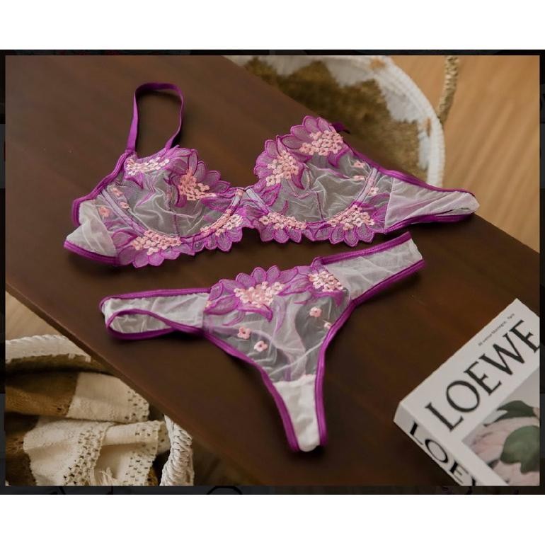 Bra Set Transparant Sexy 23028