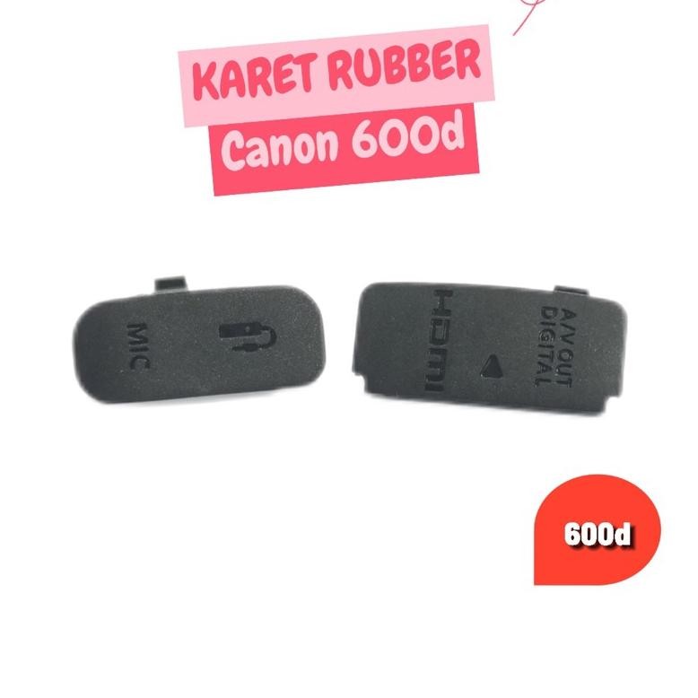 Ready Rubber Karet Tutup Usb Canon 600D Camera