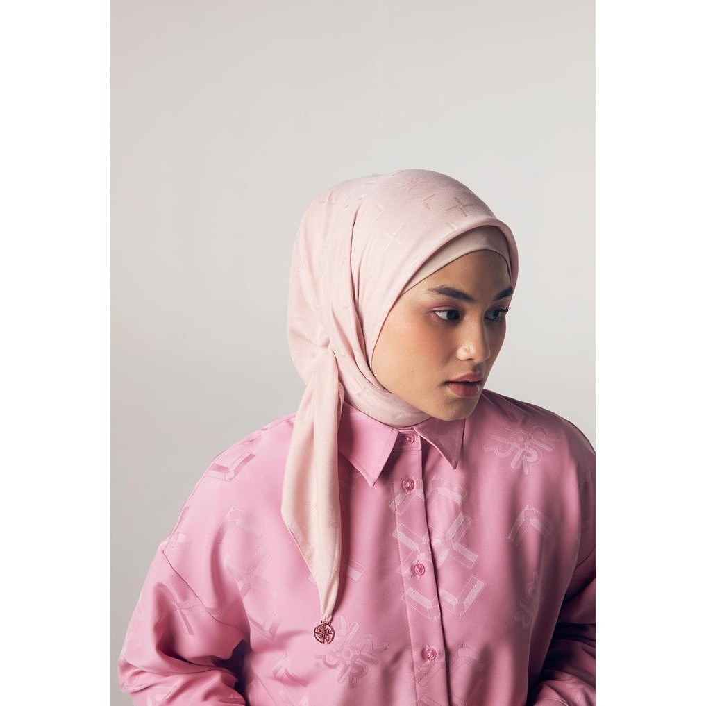 Scarf - Lamia Monogram Scarf - Riamiranda