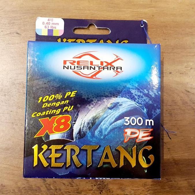 NEW Senar Kertang PE 4 Relix Nusantara 300 meter