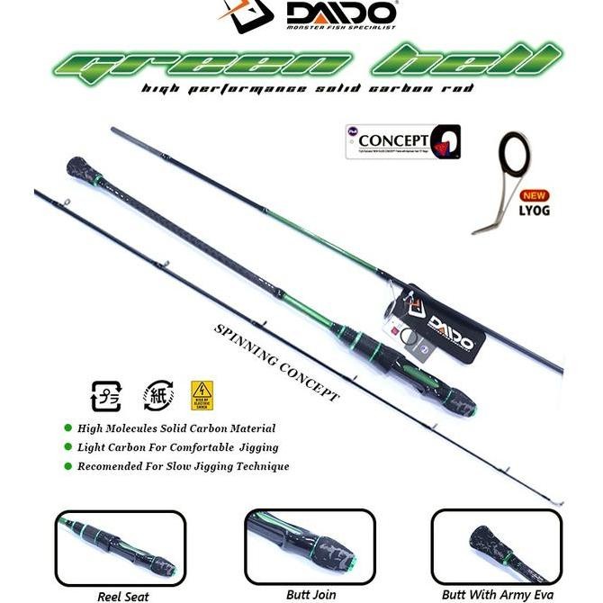 JORAN DAIDO GREEN HELL SLOW JIGGING SERIES PE1.5 PE2 PE3