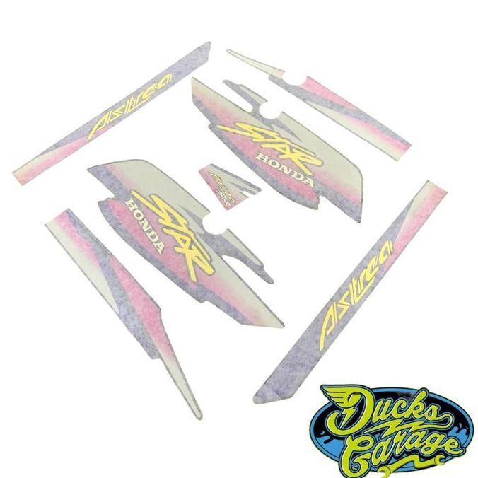 DISKON Striping sticker honda astrea star detail original