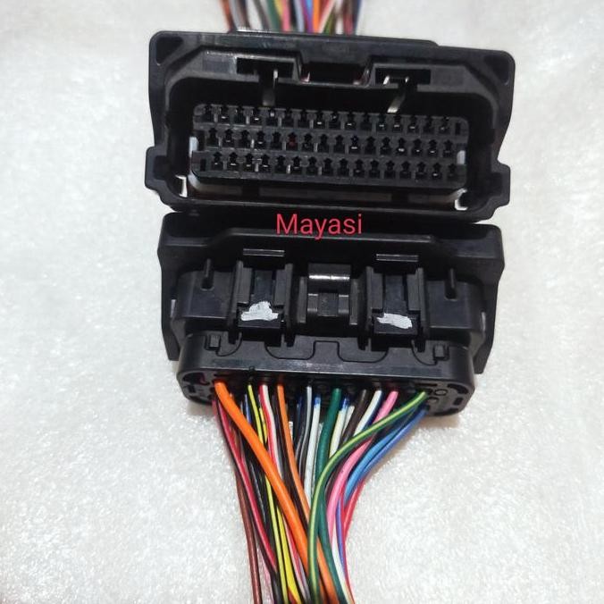 Promo soket ecu ecm yamaha aerox 155 vva ori 48 pin potongan kabel body COD