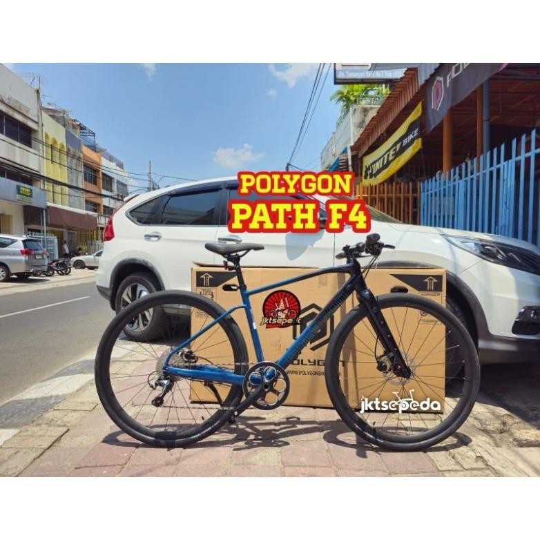 Sepeda Hybrid Polygon Path F4