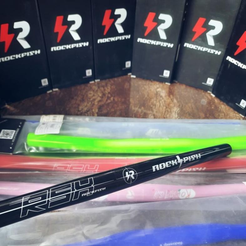 Handlebar Pushbike Carbon 19Mm Dan 22Mm Stang Carbon Rockfish Pushbike