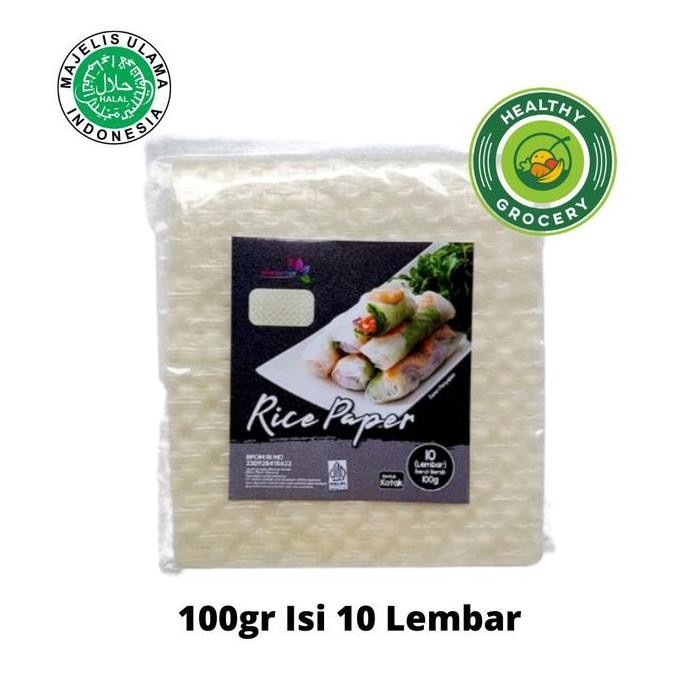 

^%^%^%^%] Rice Pepper / Banh Trang Kotak 100gr Isi 10 Lembar High Quality Kulit Lumpia Vietnam
