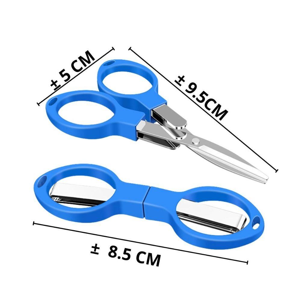 

Wm Gunting Lipat Portable Stainless Steel Gunting Travel Serbaguna/Gunting Lipat Mini Model Kacamata