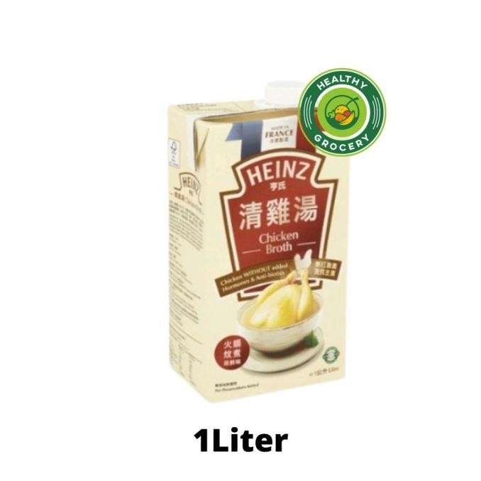 

] Heinz Chicken Broth 1Liter / Kaldu Ayam