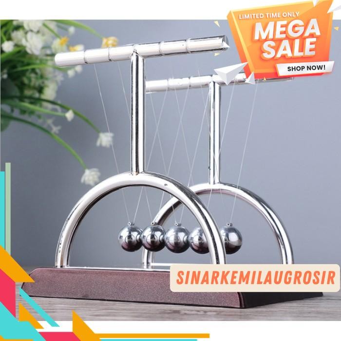 

PAJANGAN HIASAN MEJA BALANCE BALL PENDULUM NEWTON BOLA SEIMBANG MAGNET KUALITAS BERKELAS !!