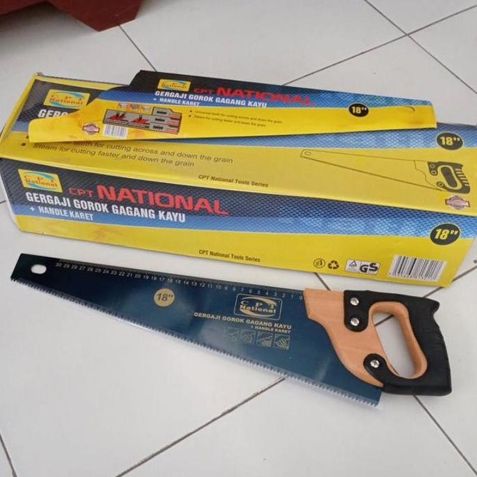 $+$+$+$+] GERGAJI KAYU CPT NATIONAL 18" INCHI POTONG PAKU
