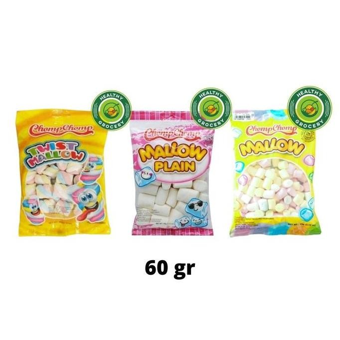 

:=:=:=:=] Chomp Chomp Mallow Plain 60gr / Marshmallows