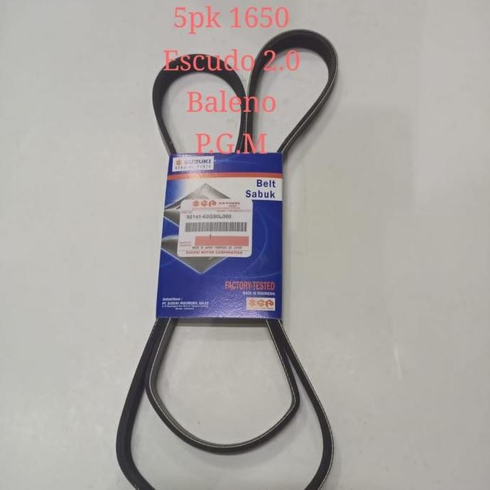 New Fan belt van belt v belt rib belt tali kipas Escudo 2.0 5pk 1650