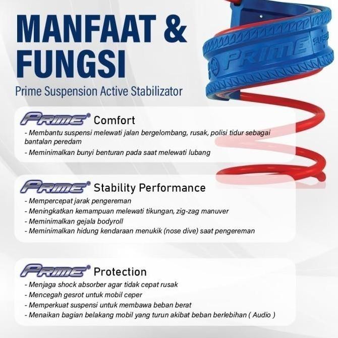New Prime Suspension/ Damper/ Spring Buffer Original (semua Jenis mobil)