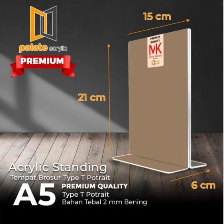 

Akrilik premium A5 T potrait, 2mm