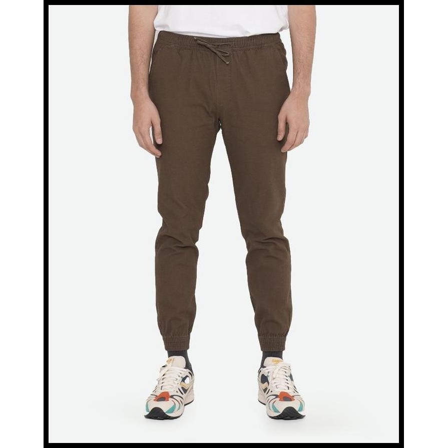 Celana Unisex Erigo Jogger Pants Morton Katun Army Original Best Seller