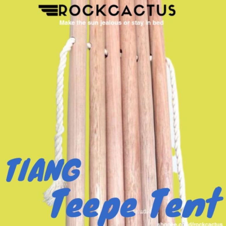AsT Tiang Tenda Tongkat Pramuka Stabilizer Teepee