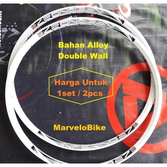 Rim Ve Epeda Mtb 27.5 Inferno 27 Unringle 32Hole Double Wall