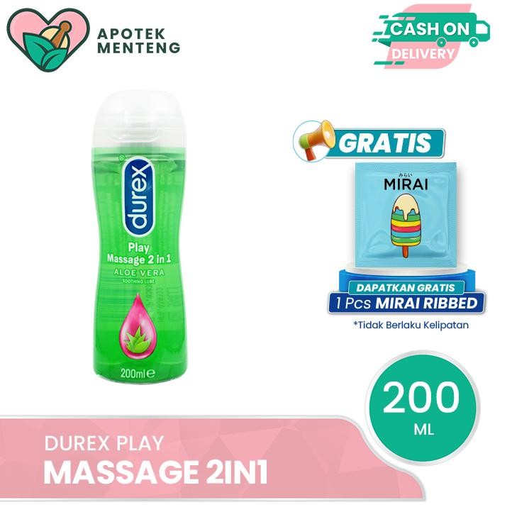 Durex Play Massage 2in1 Lubricant Pelumas