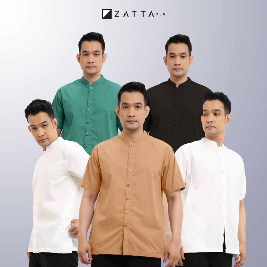 SEMPOL Elzatta Koko Terbaru Pria Dewasa Katun Lengan Pendek