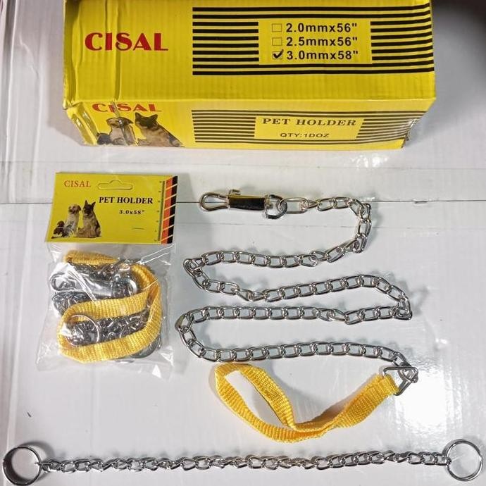 &<&<&<&] Rantai Kalung Anjing Besi Stainles