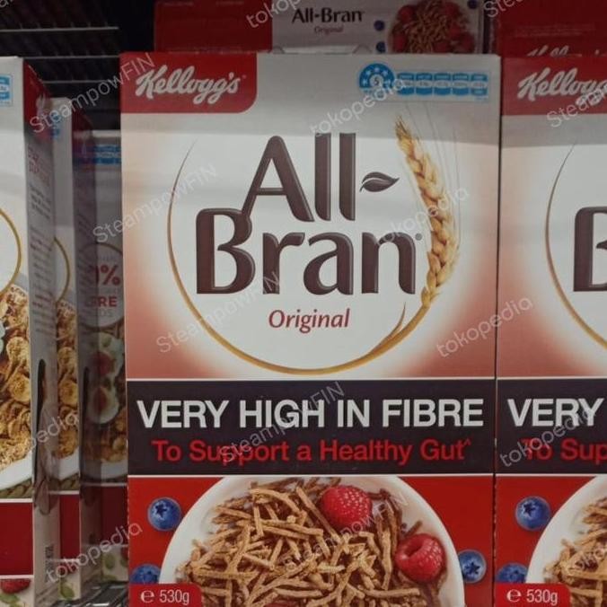 

Promo Kellogg'S All Bran Original High Fiber Wheat Bran Cereal Sereal Sehat