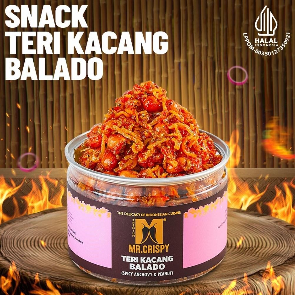 

Teri Kacang Balado/Teri Medan Mr.Crispy