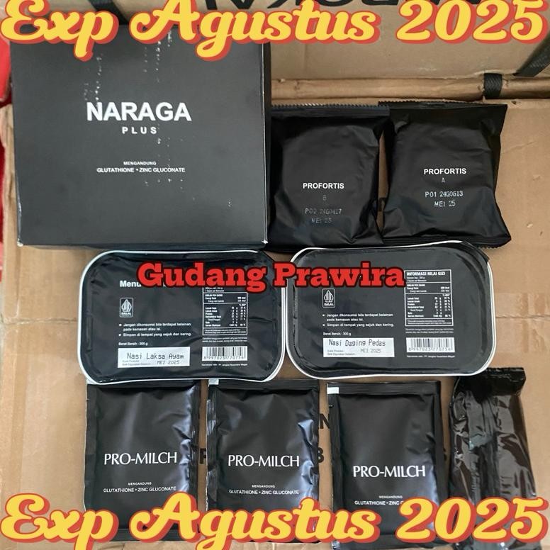 

Ransum TNI Naraga Plus Eprokal Plus Promilch MTP T2SP Profortis 100 % Asli