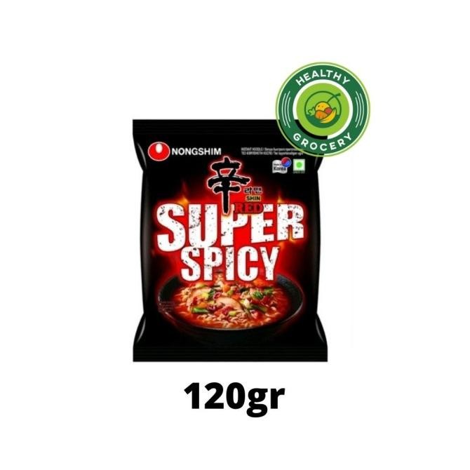 

Buruan serbu] Nongshim Shin Red Super Spicy 120gr / Mie Instan Rasa Pedas