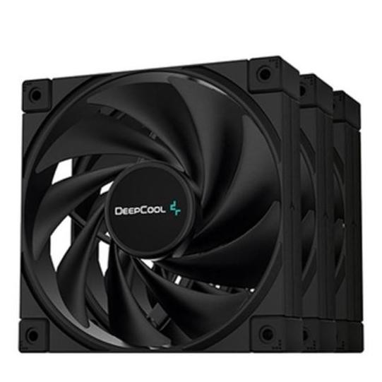 Deepcool FK120 3in1 Pack High Performance PWM Fan 120MM BLACK [terbaik]