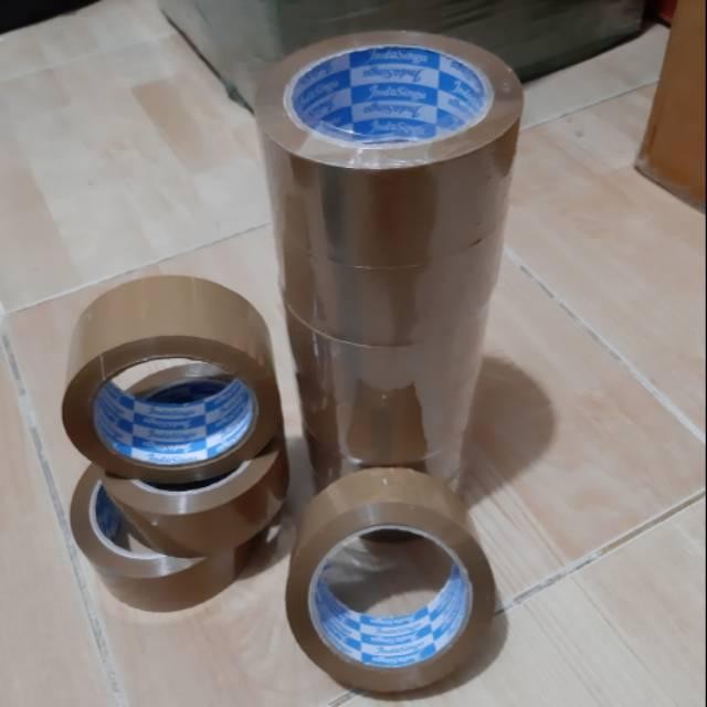 

Lakban Coklat 45Mm 100 Yard 90 Meter Tidak Mudah Putus Berkualitas