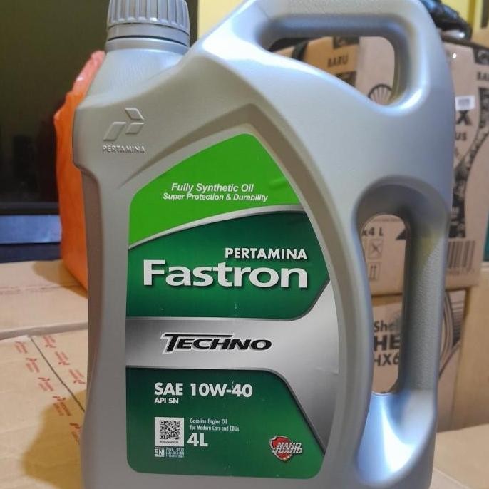 OLI FASTRON 10W-40 4L PERTAMINA FASTRON TECHNO 10W-40