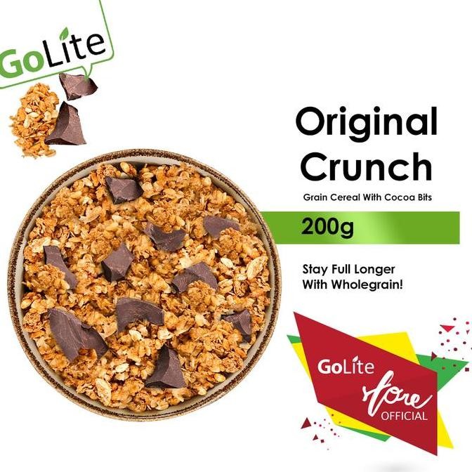 

Murah Golite Original Crunch With Cocoa Bits 200G - Triple