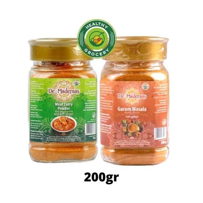 

\"\"\"\] De'Maderaas Garam Masala 200gr / Meat Curry Powder / Demaderas