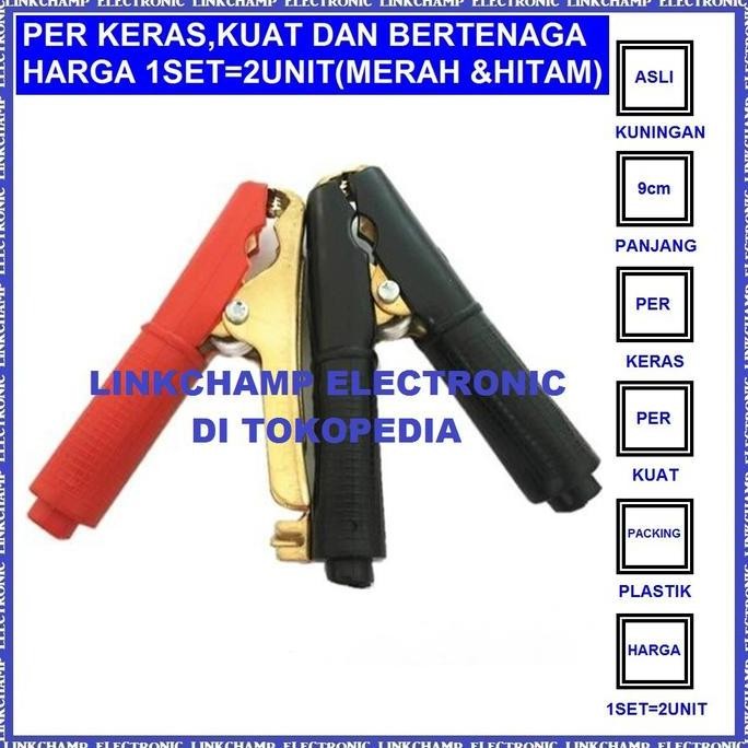 ASAHIKAWA JEPITAN AKI ASLI KUNINGAN JEPITAN BUAYA 100A MERAH HITAM