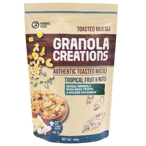 

Sale Granola Creations Tropical Fruit & Nuts 400 Gr