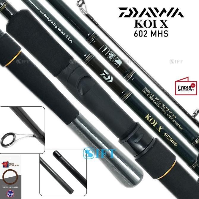Joran DAIWA KOI X | Fuji Guides | Galapung Mas Galatama Lele Bawal IFT