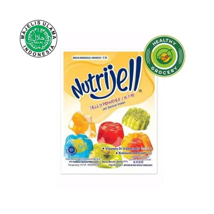 

@#@#@#] Nutrijell Jelly Powder Rasa Mango 15gr