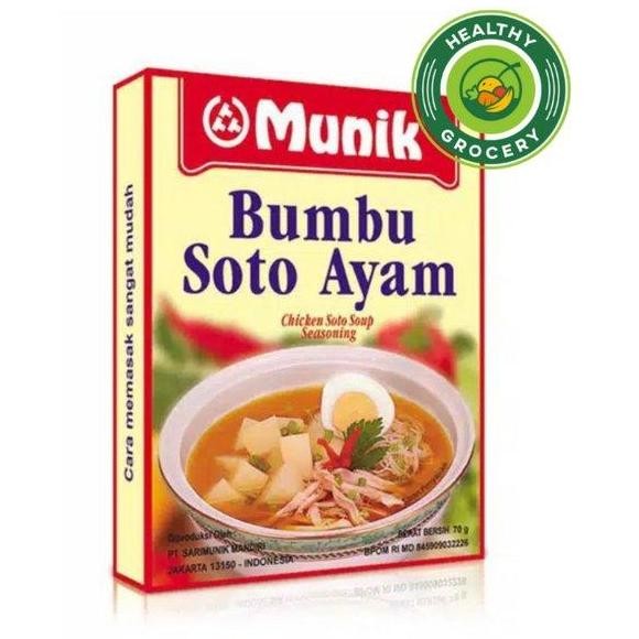 

:>:>:>:>] Bumbu Munik Soto Ayam 70gr