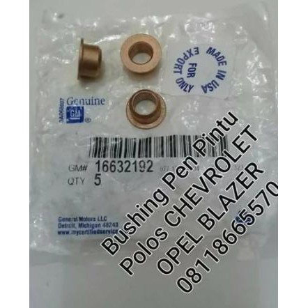 Bushing Pen Engsel Pintu Model Polos Opel Blazer Ori Gm (1Pcs) Premium