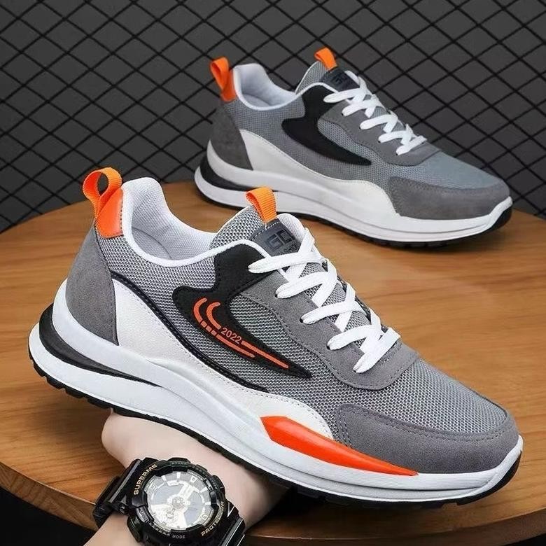 Sepatu Sneakers Pria Wanita Bertali Sport Shoes Olahraga