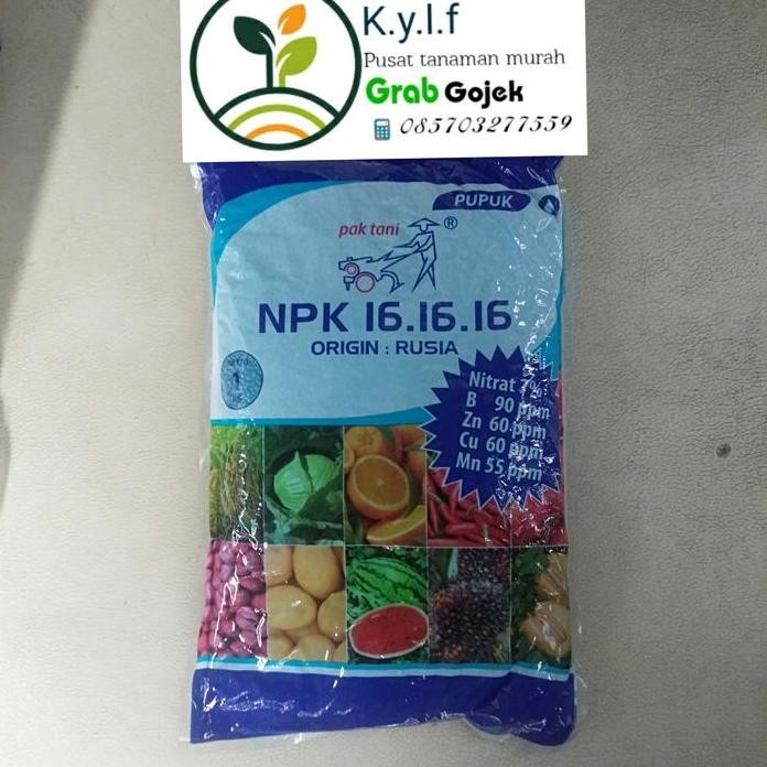 

Terlaris Npk Tani 16.16.16 1Kg