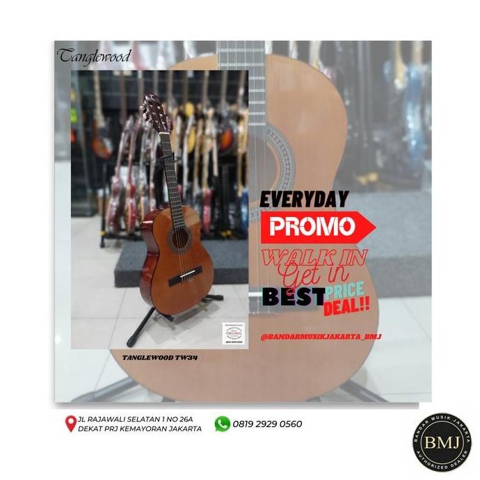 Murah Tanglewood Tw34 Classical Bmj