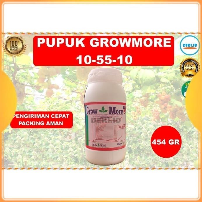

Terlaris Pupuk Grow More 10 55 10 Npk Buah Growmore 454 Gr Nutrisi Pembuahan