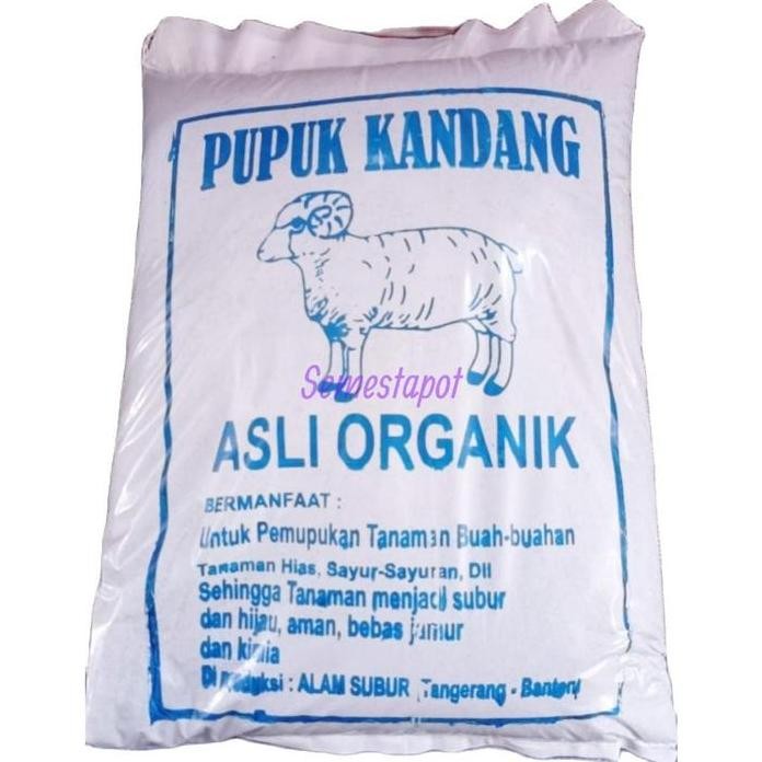 

Terlaris Pupuk Kandang Kambing Halus Alam Subur Karung