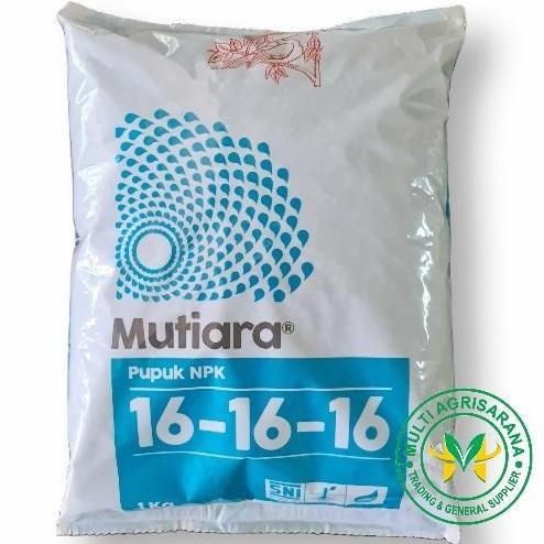 

Terlaris Isi 1 Kg. Pupuk Npk Mutiara 16-16-16 Kemasan Pabrik - Pupuk Meroke